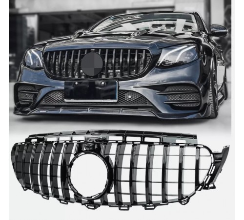Mercedes Benz W213 Panamericana stiliaus priekinės grotelės 2016-2020